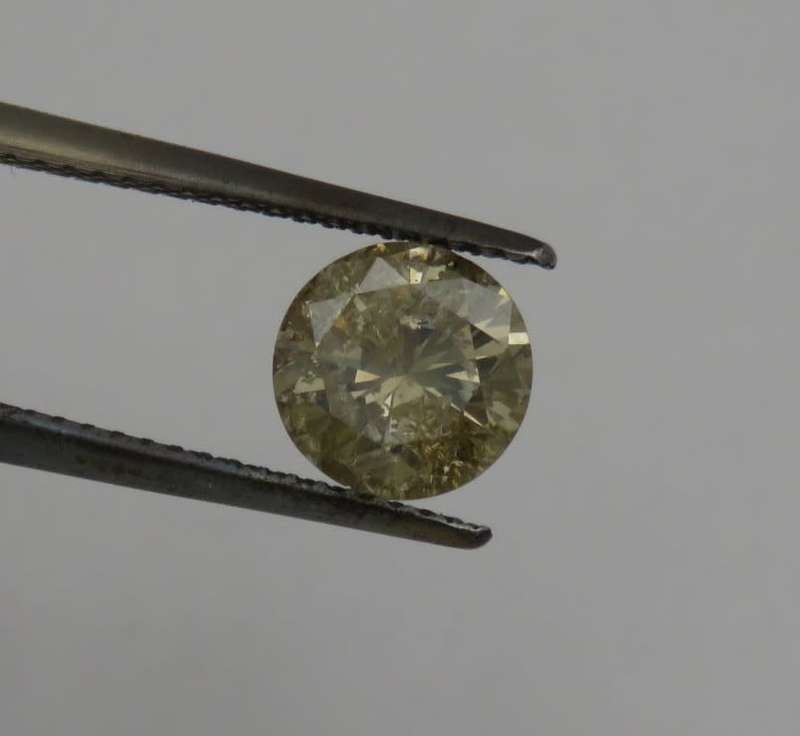Natural Round Brilliant diamond of 1,440ct with GEMLAB certificate