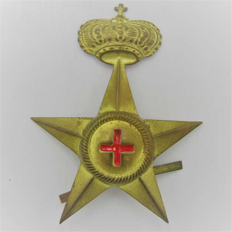 Unknown Military Star badge with crown