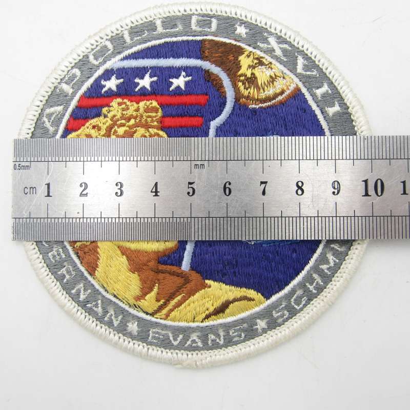 Apollo XVII spacecraft cloth badge