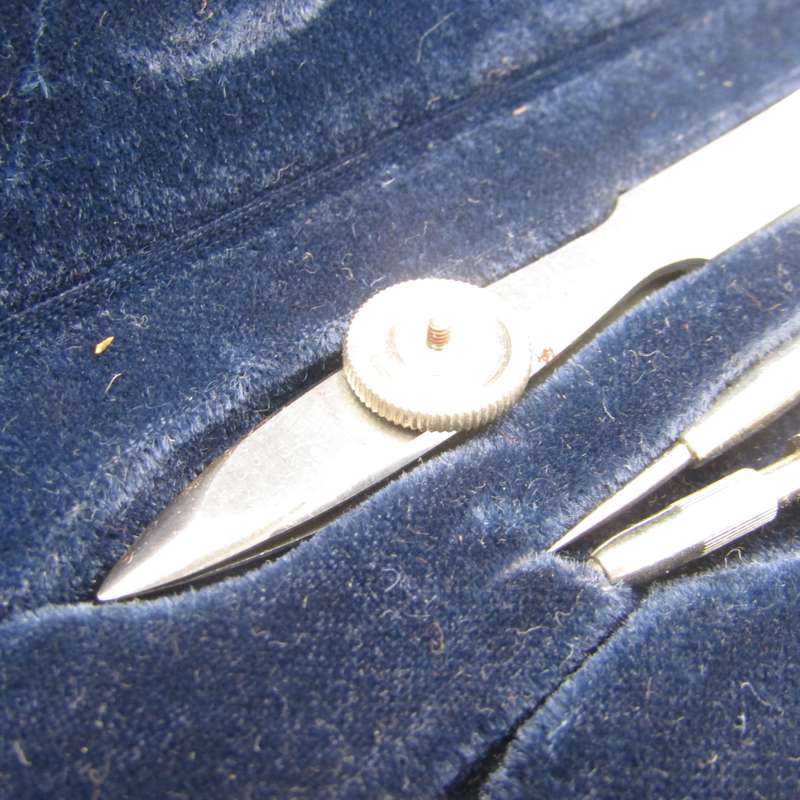 Vintage Maho technical drawing set