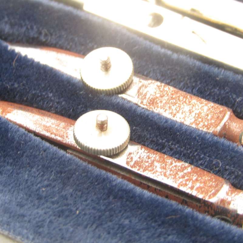 Vintage Maho technical drawing set
