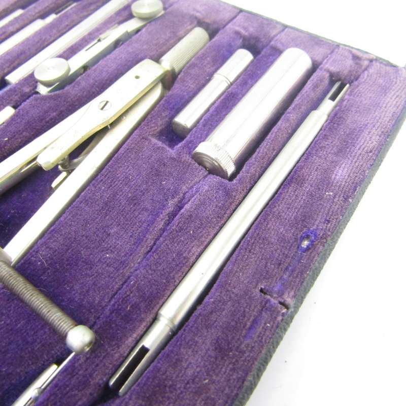 Vintage Maho Precision technical drawing set