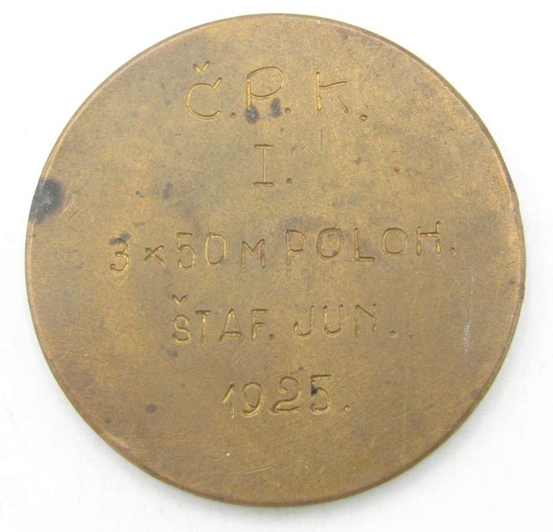 1925 Medal for swimming Czesko Slovakia