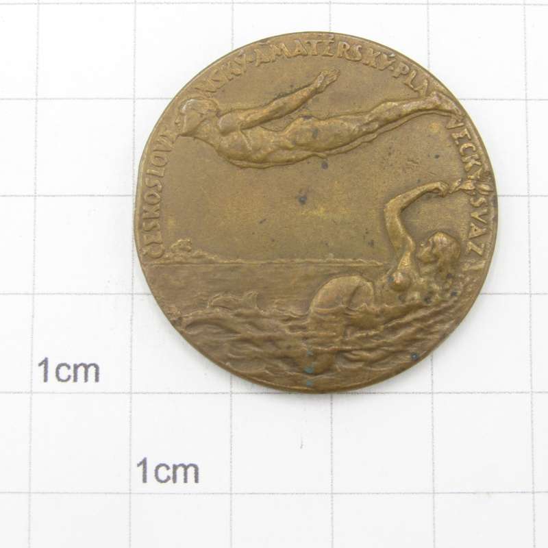 1925 Medal for swimming Czesko Slovakia