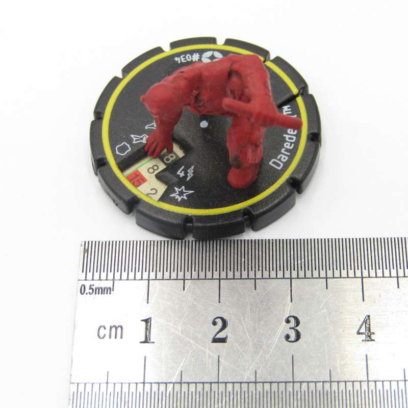 Lot of 7 DC Heroclix mini figurines