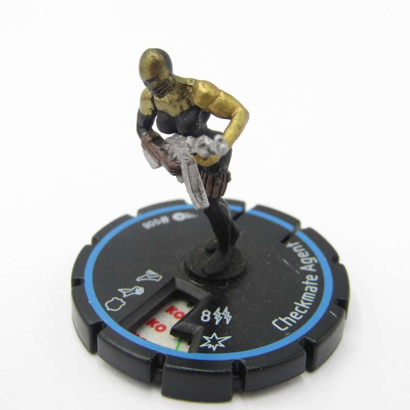 Lot of 7 DC Heroclix mini figurines