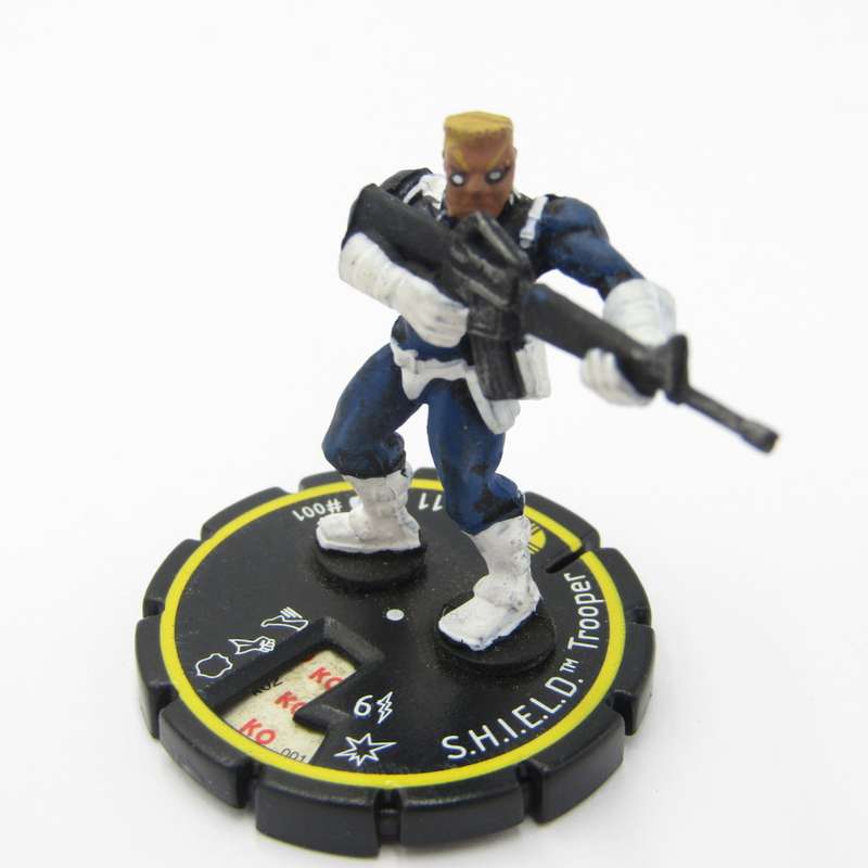 Lot of 7 DC Heroclix mini figurines
