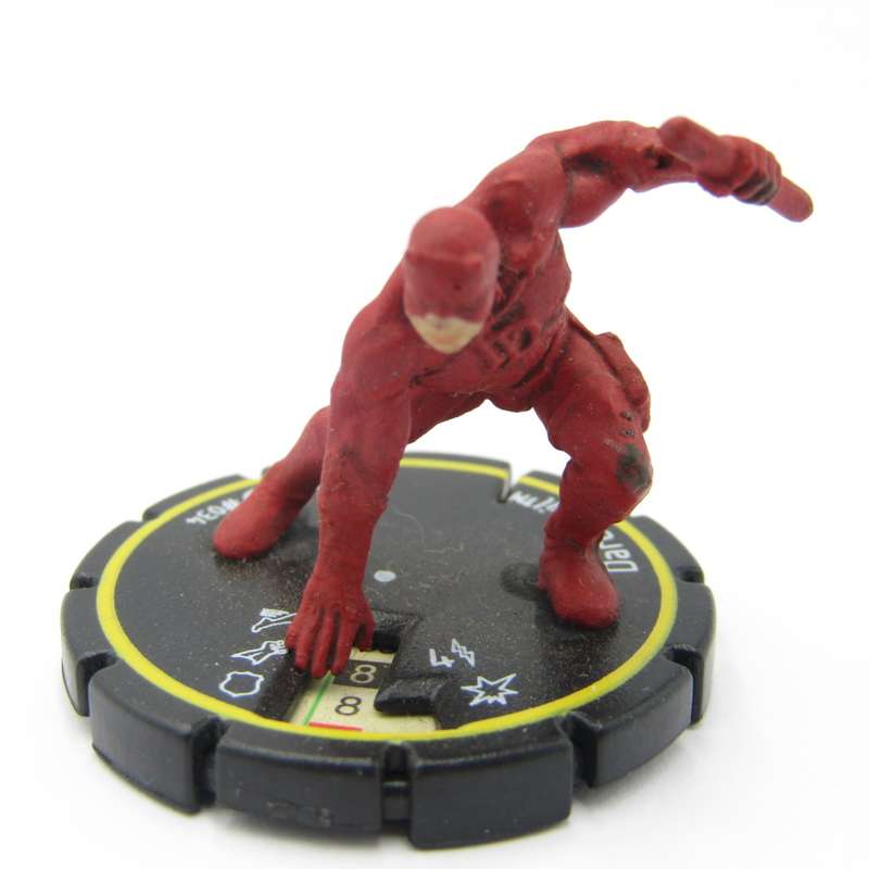 Lot of 7 DC Heroclix mini figurines