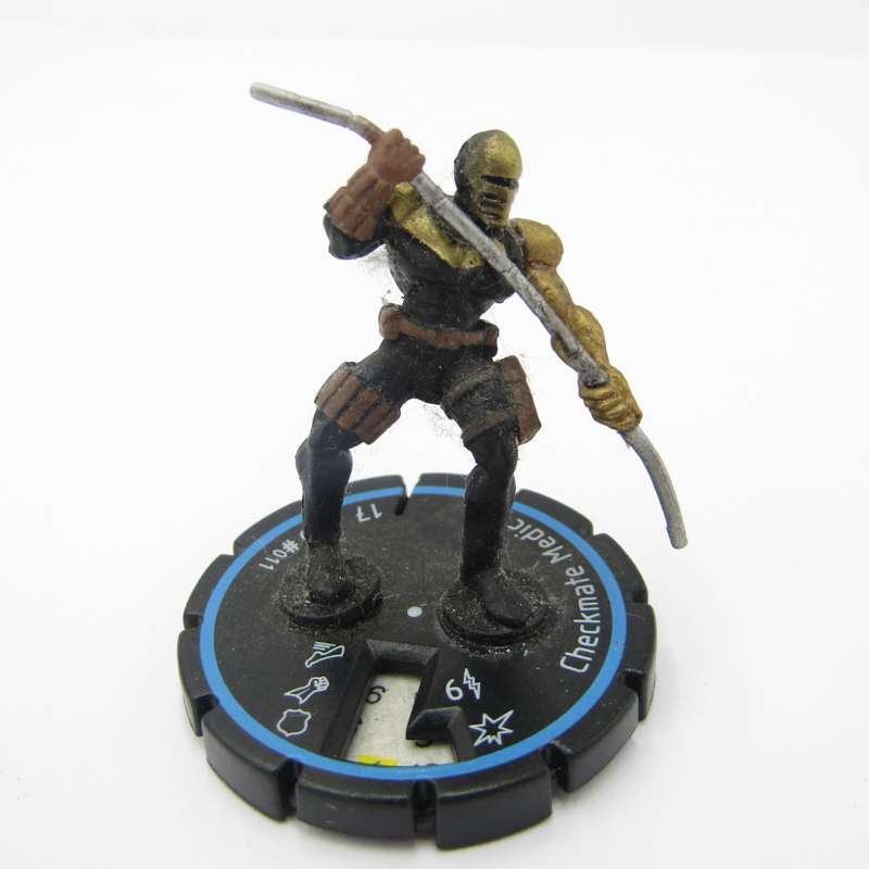 Lot of 7 DC Heroclix mini figurines