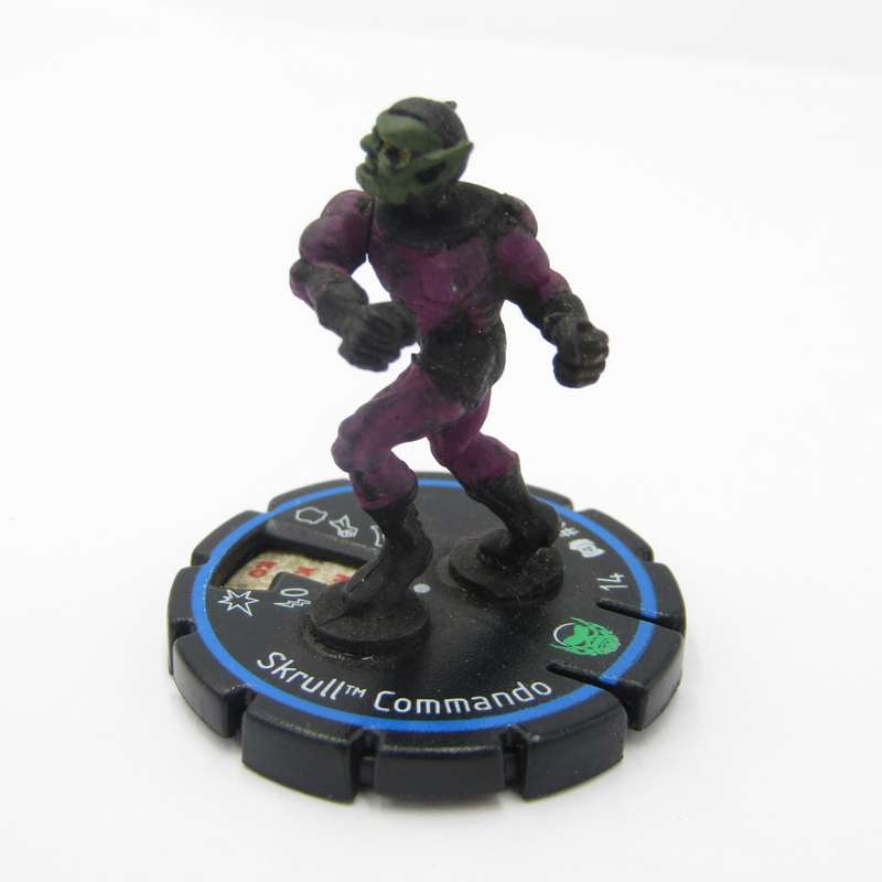 Lot of 7 DC Heroclix mini figurines