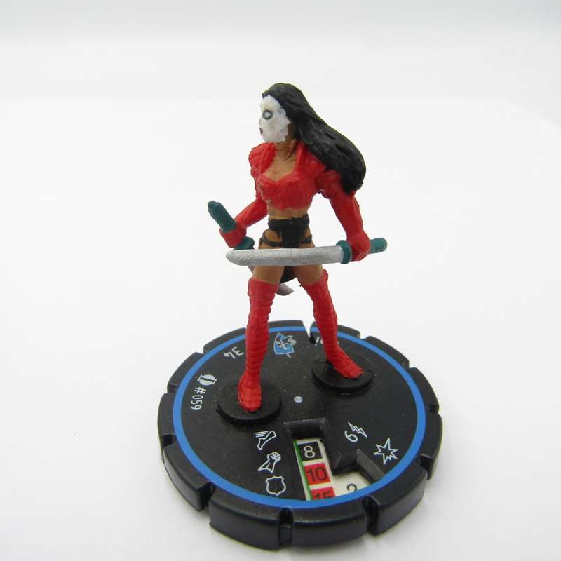 Lot of 7 DC Heroclix mini figurines