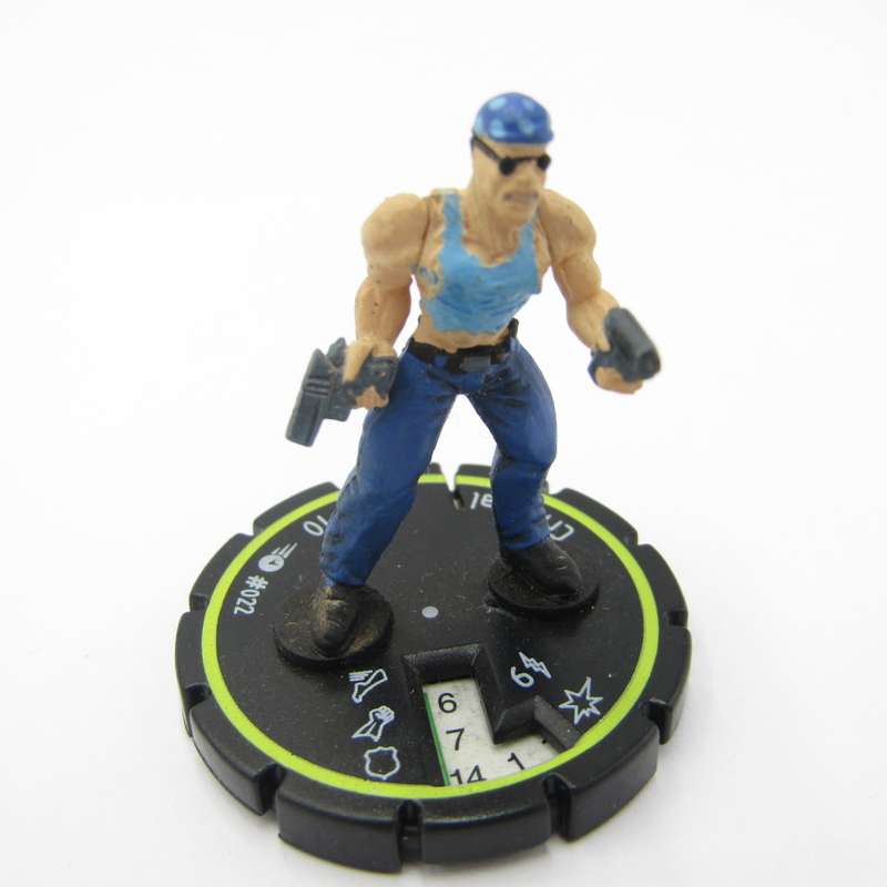 Lot of 7 DC Heroclix mini figurines