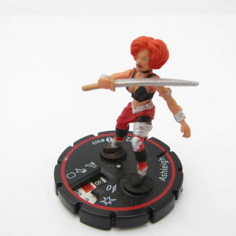 Lot of 7 DC Heroclix mini figurines
