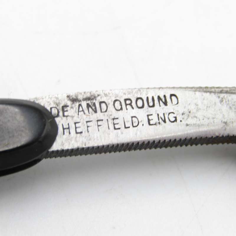 Vintage Kropp cut throat straight razor in box