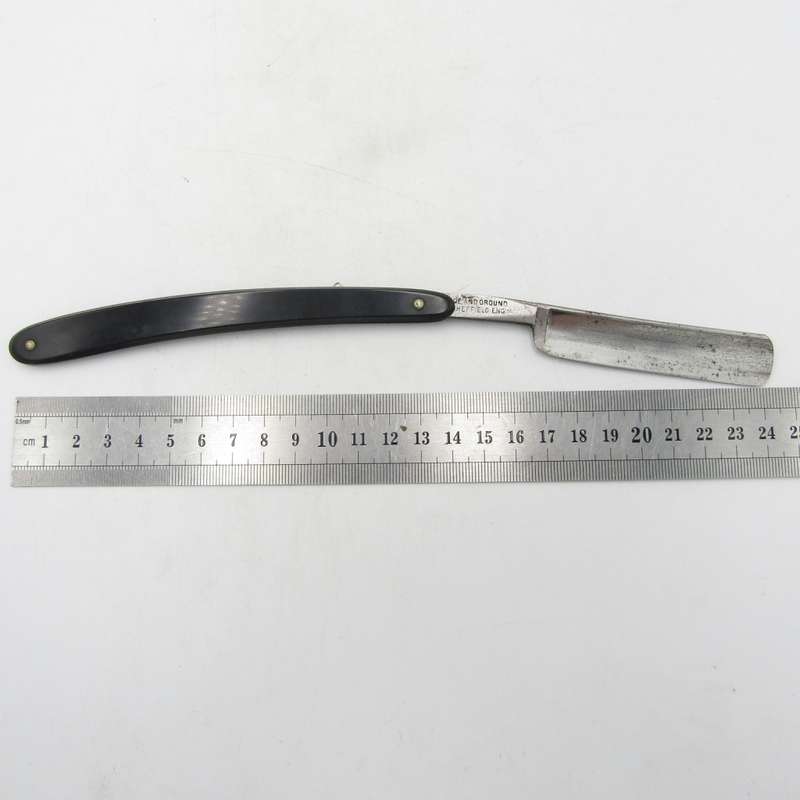 Vintage Kropp cut throat straight razor in box