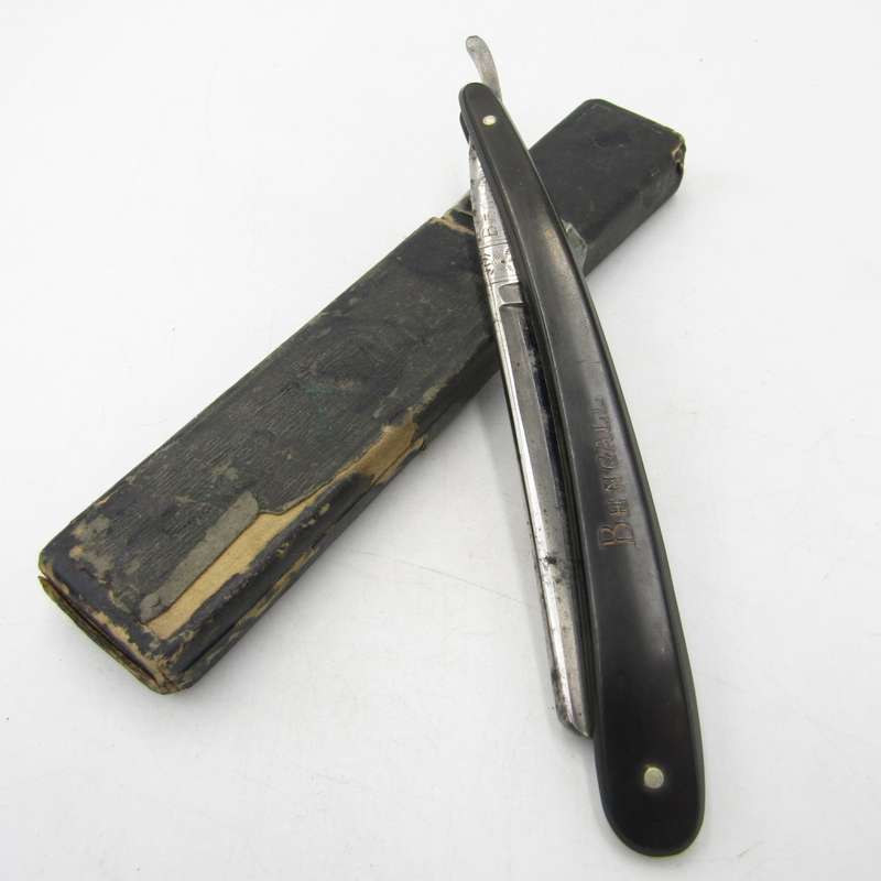 Vintage Cadman & Sons Bengall cut throat straight razor