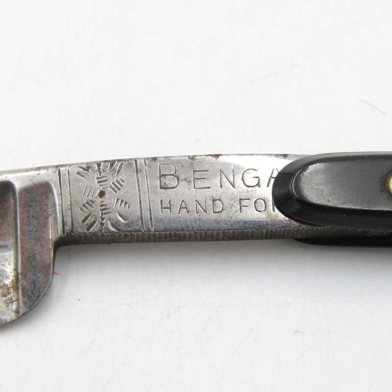 Vintage Cadman & Sons Bengall cut throat straight razor
