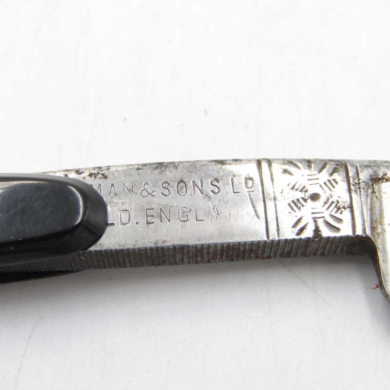 Vintage Cadman & Sons Bengall cut throat straight razor