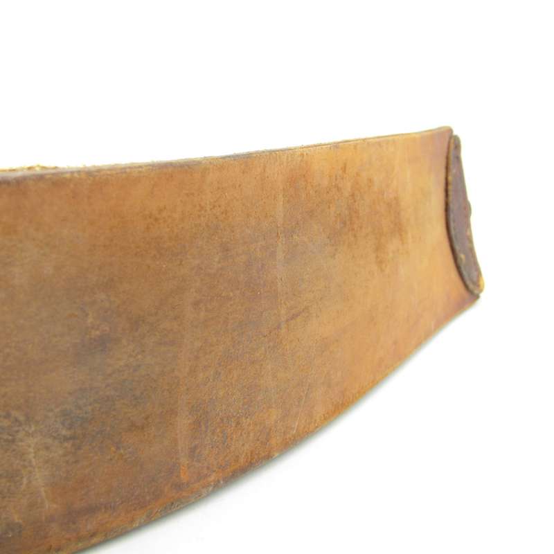 Vintage Genuine Horse hide leather straight razor strop