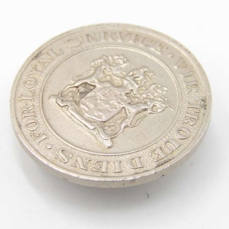 WW2 South Africa for Loyal Service button badge #41/294