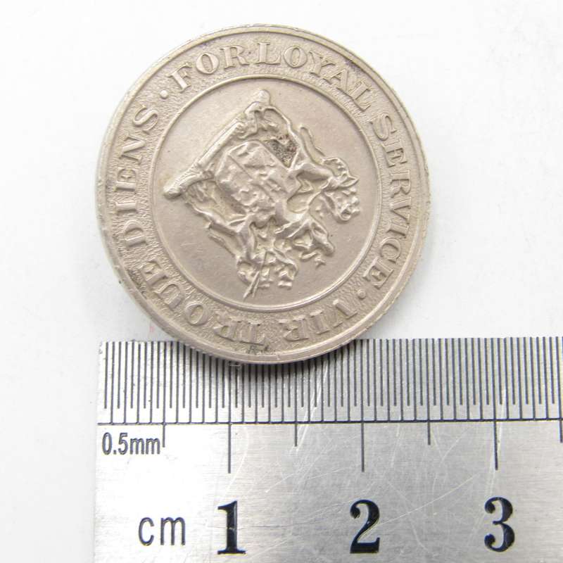 WW2 South Africa for Loyal Service button badge #41/294