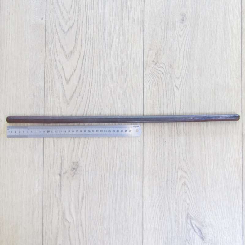 Vintage SADF Leather officer swagger stick