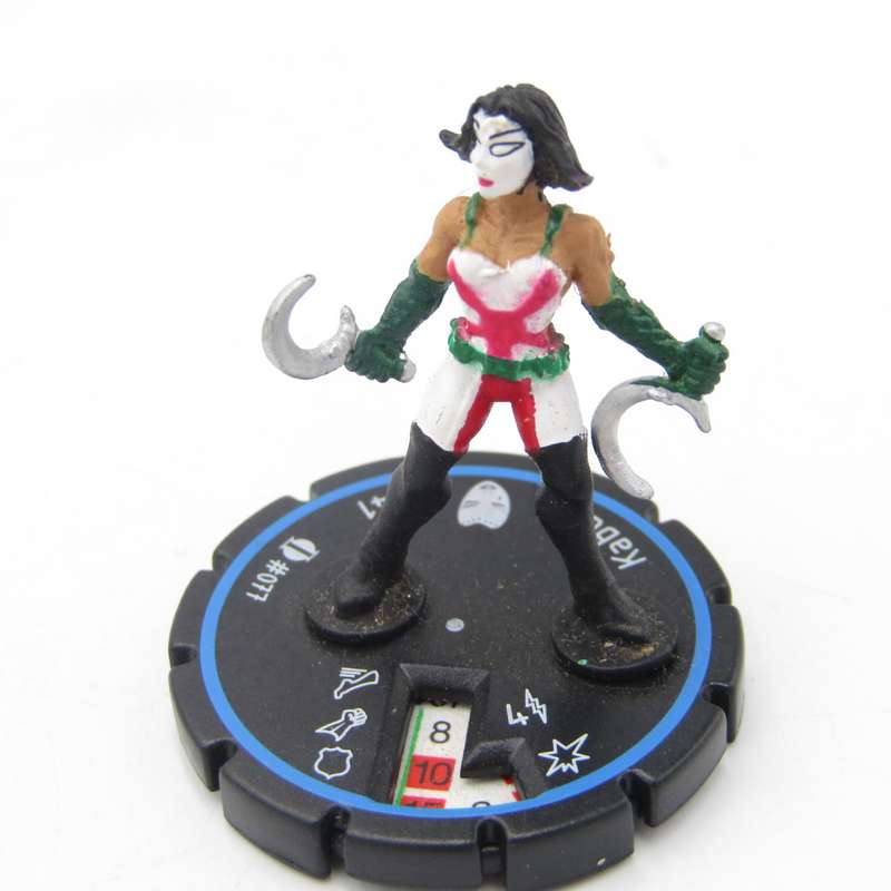 Lot of 8 DC Heroclix mini figurines