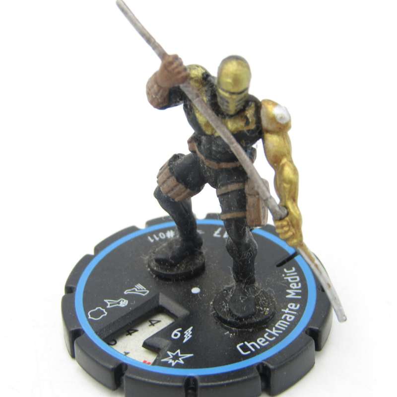 Lot of 7 DC Heroclix mini figurines