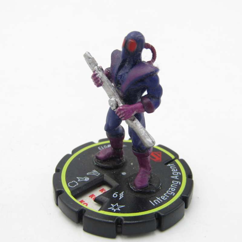 Lot of 8 DC Heroclix mini figurines
