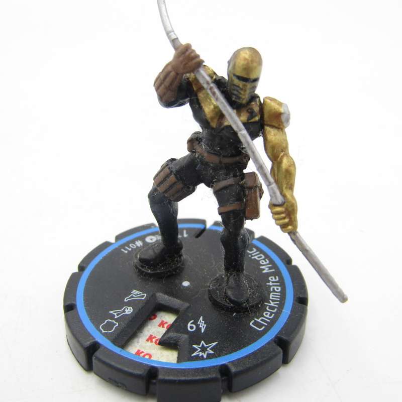 Lot of 8 DC Heroclix mini figurines
