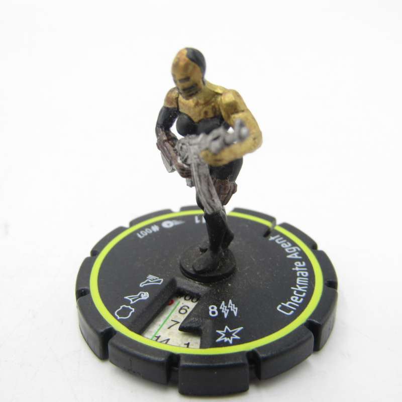 Lot of 8 DC Heroclix mini figurines