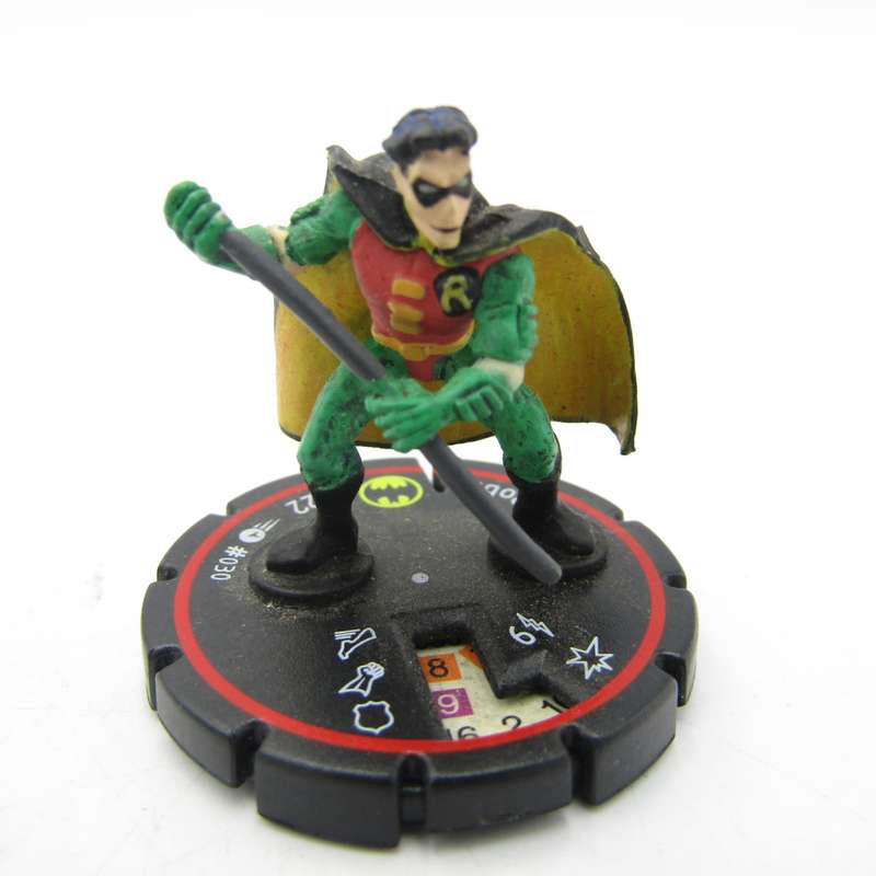 Lot of 8 DC Heroclix mini figurines