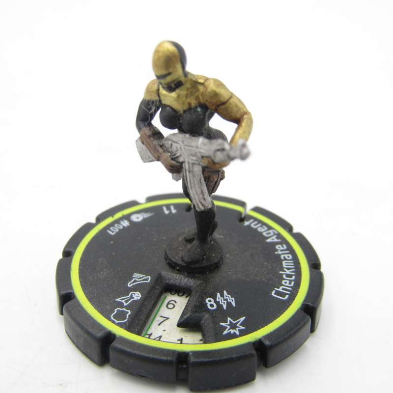 Lot of 8 DC Heroclix mini figurines