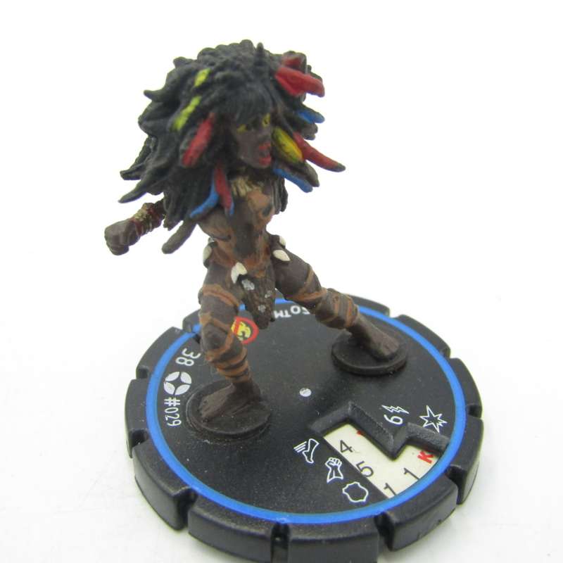 Lot of 8 DC Heroclix mini figurines