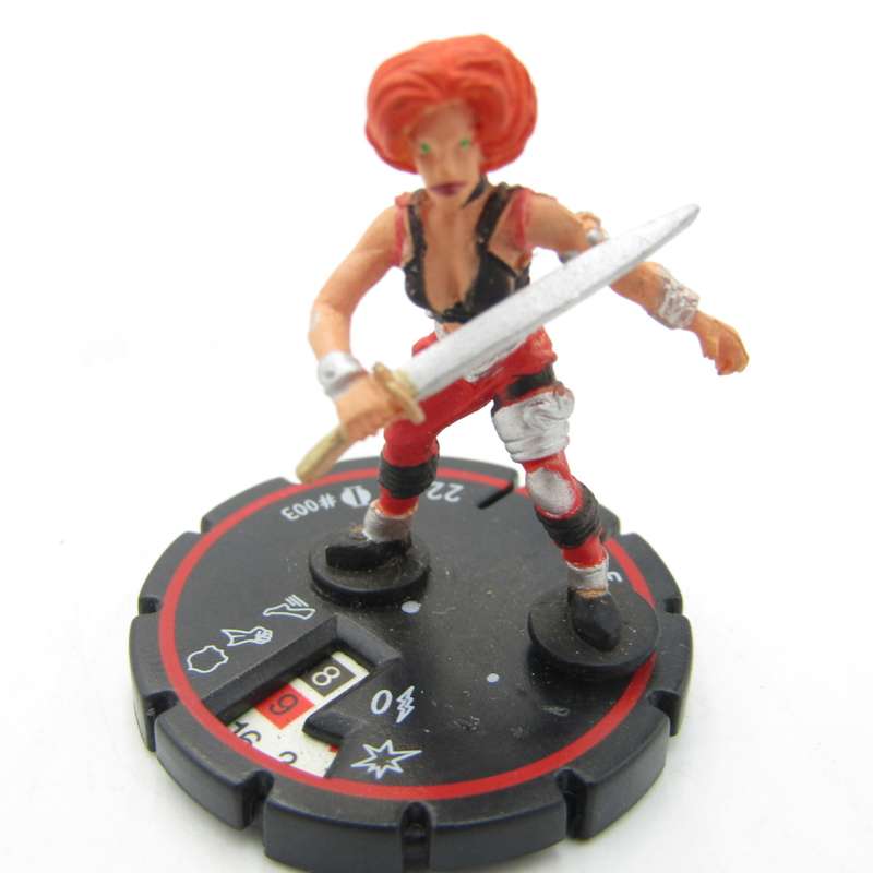 Lot of 8 DC Heroclix mini figurines