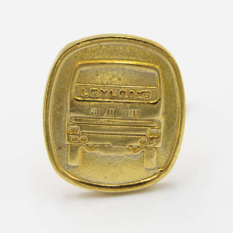 Pair of vintage Leyland trucks cufflinks
