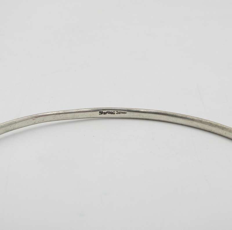 Sterling silver bangle weight 4,0 g