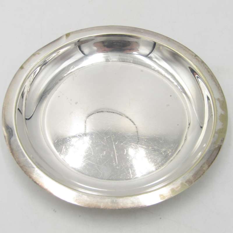 Vintage Silverplated butter dish with lid and hot water tray