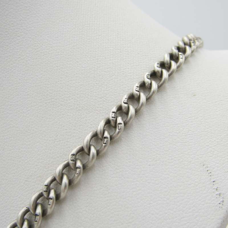 Sterling silver Pocket Watch chain & T-Bar 38,5g - 50 cm long