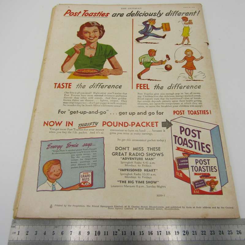 The Outspan magazine - 20 August 1954