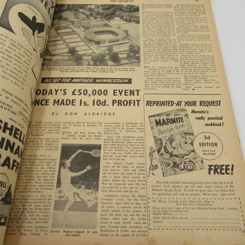 The Outspan magazine - 20 June 1952