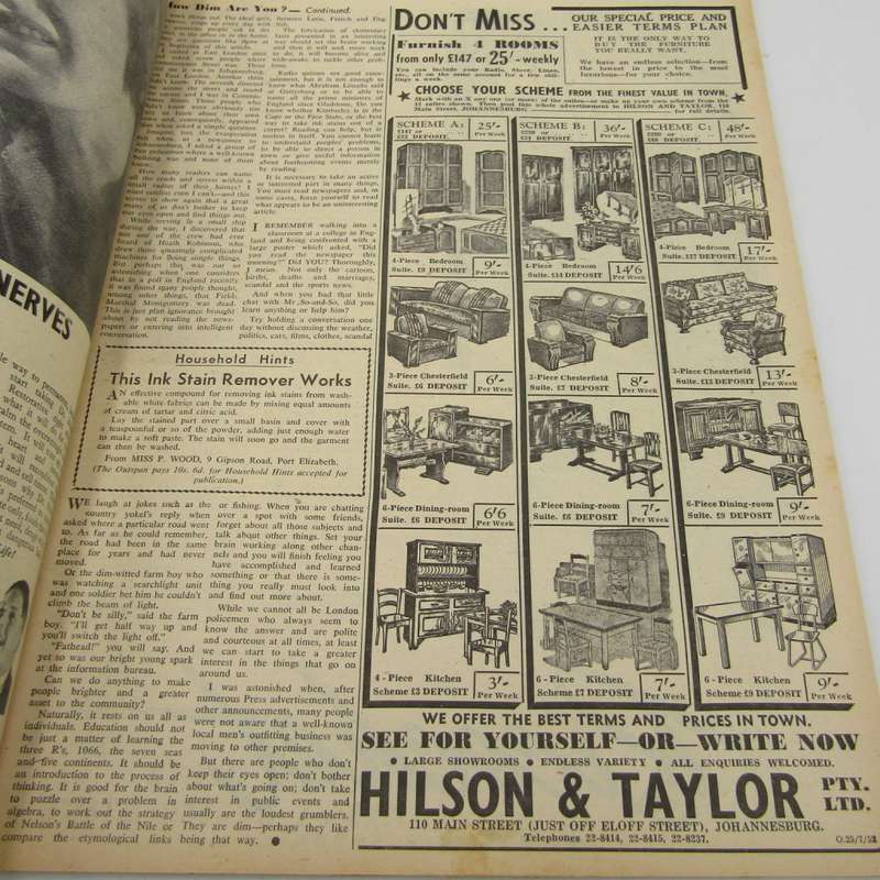 The Outspan magazine - 25 July 1952