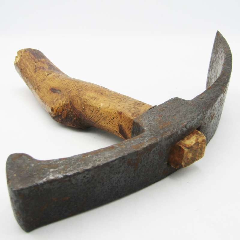 Antique French cooper adze axe -  circa 1880`s