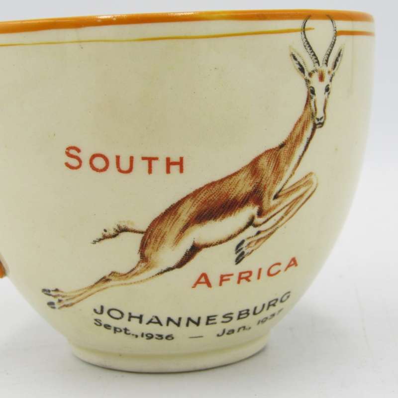1936/37 Empire Exhibition cup with broken sourcer - almost impossible to get