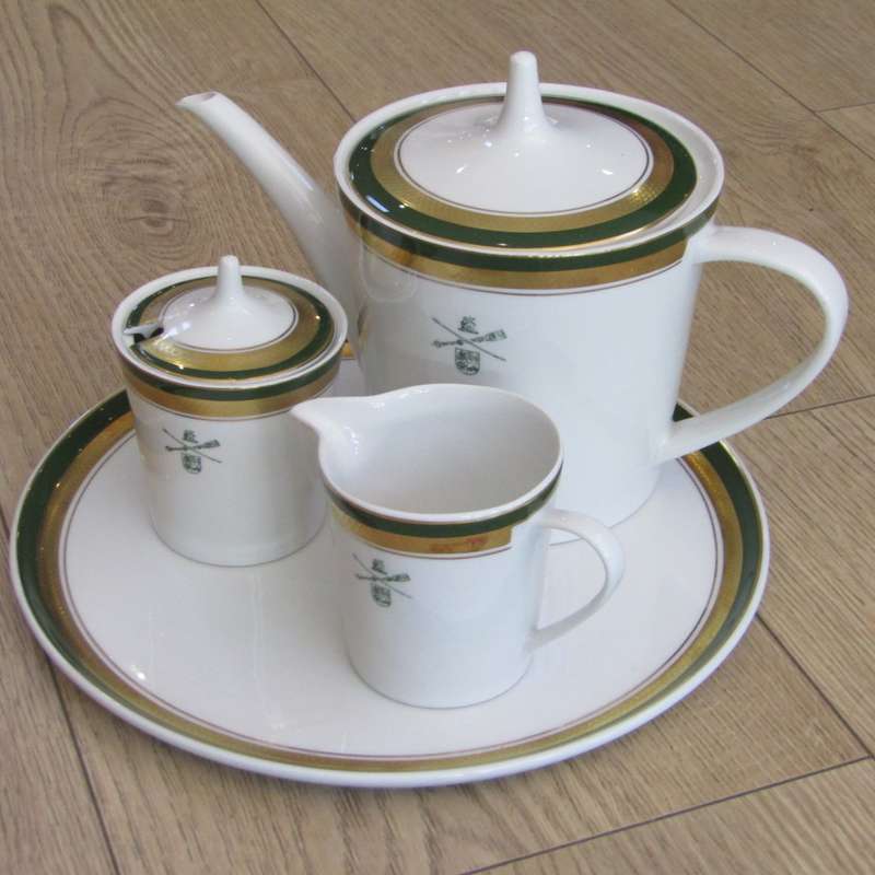 Vintage South African Parliament coffee set