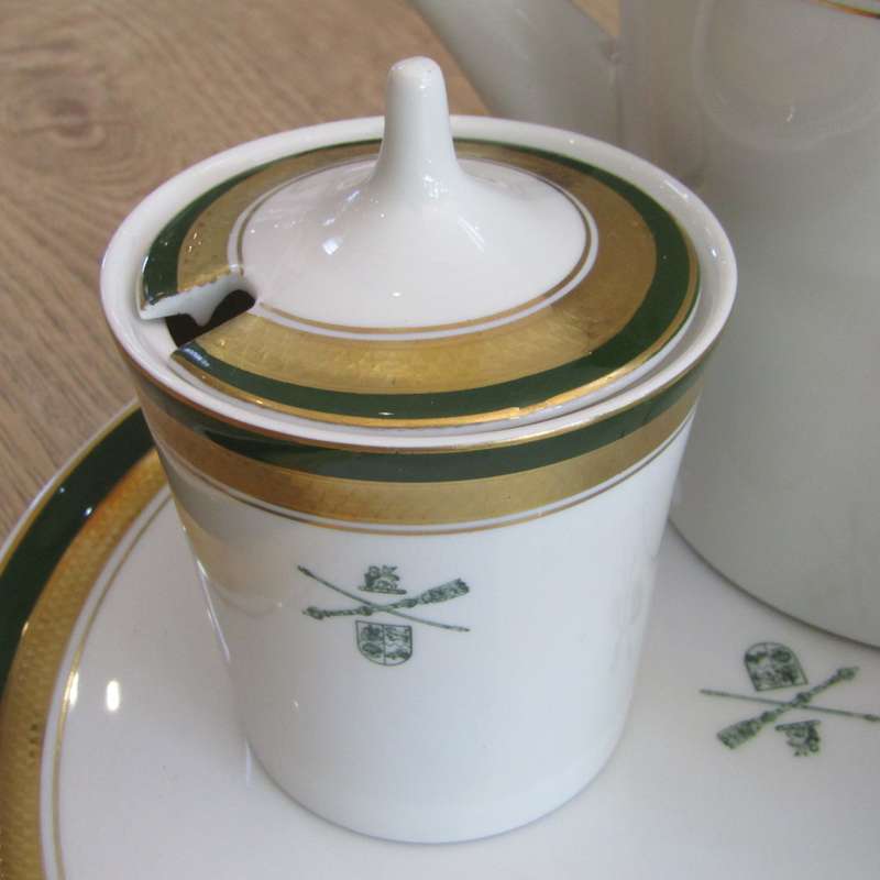 Vintage South African Parliament coffee set