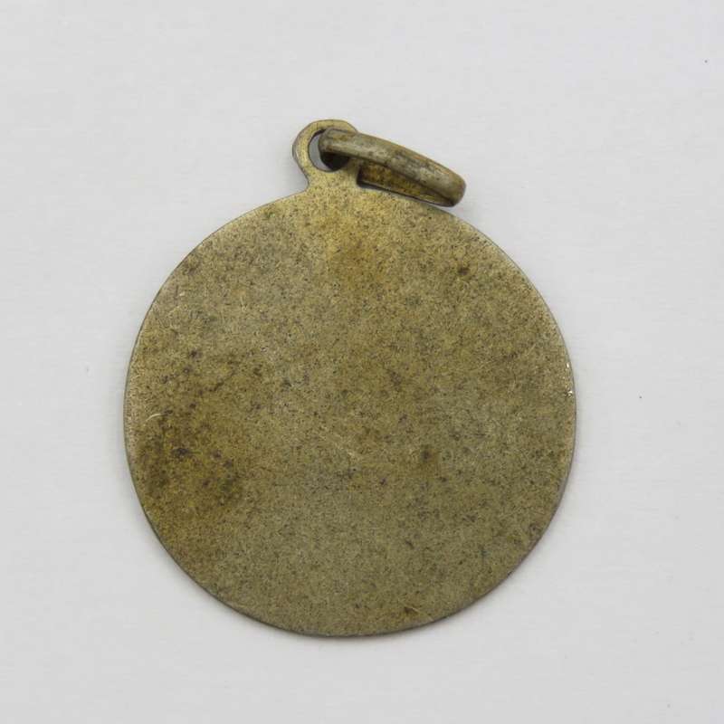 Venezia blue enameled pocket watch fob - vintage