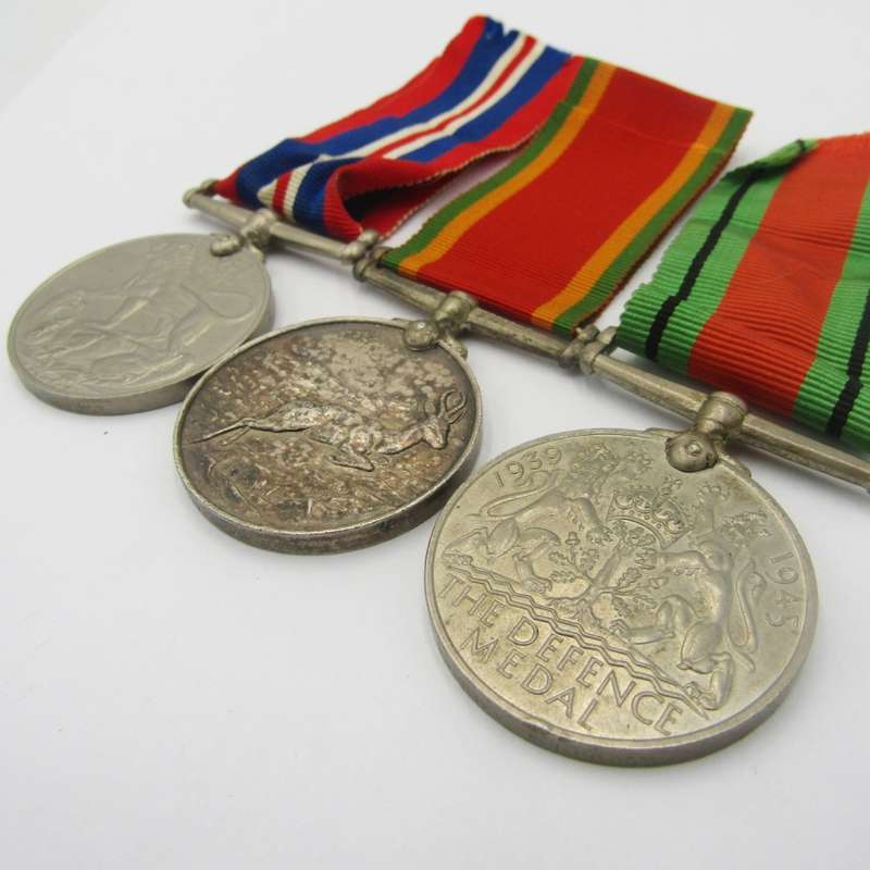 Set of 4 WW2 medals issued to 228904 G. Aalbers