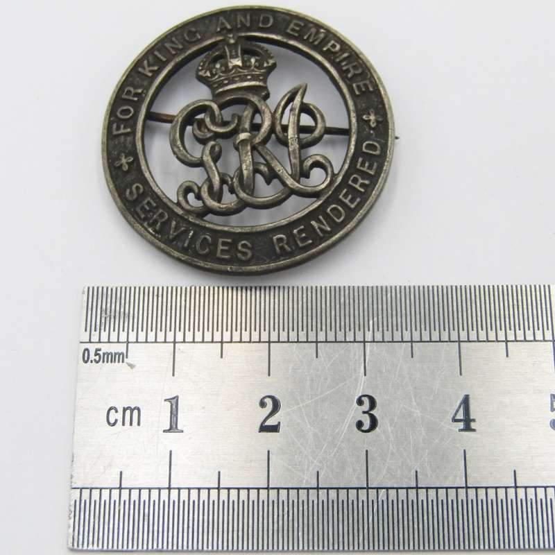 WW1 Service breast badge - For King & Empire - no 318559