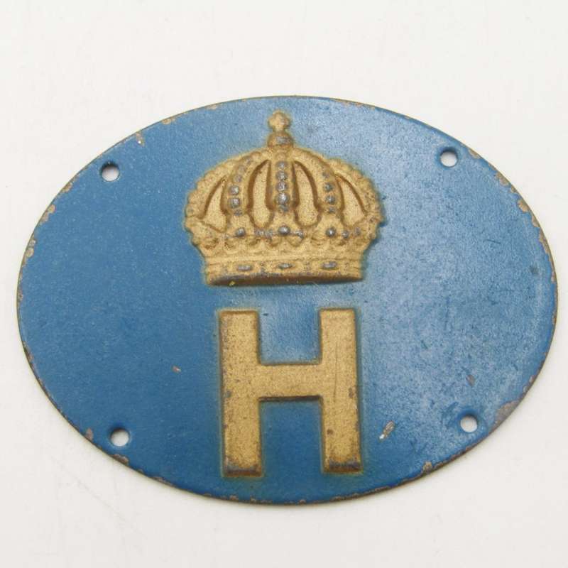 Swedish Home Guard Badge - circa 1946 - worn on left shoulder